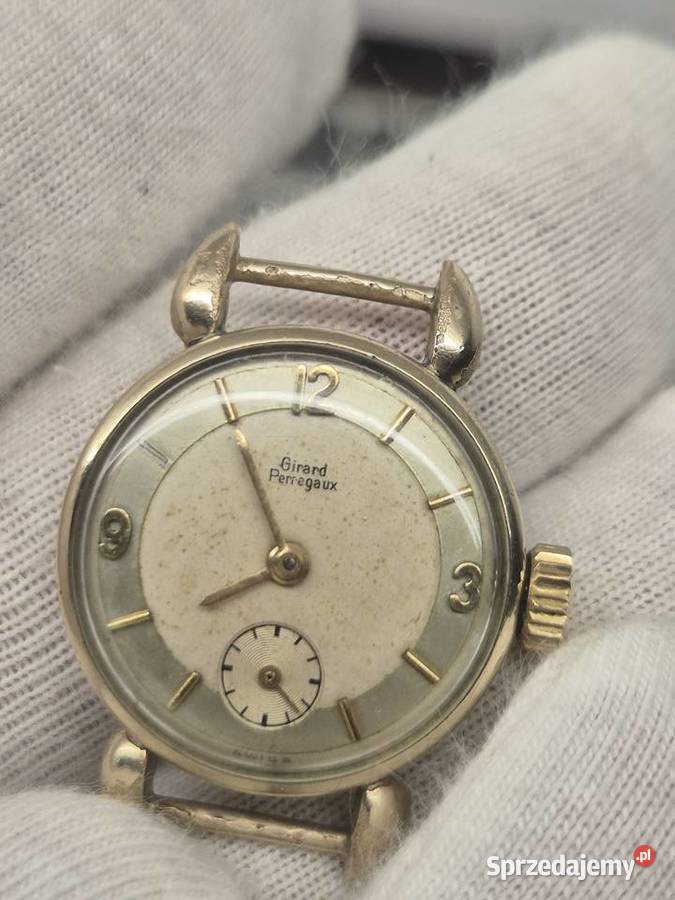 Damski zegarek vintage Girard Perregaux Au 20 Damskie