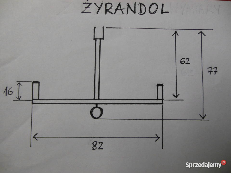 Lampa Żyrandol mosiężny unikat 10ramienny Wyposażenie wnętrz dolnośląskie Wrocław