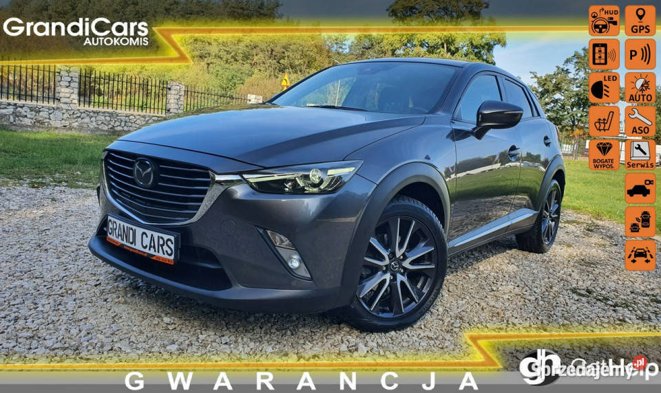 Mazda CX3 15d 105 SkyPassion Navi Kamera Full CX-3 Chmielnik
