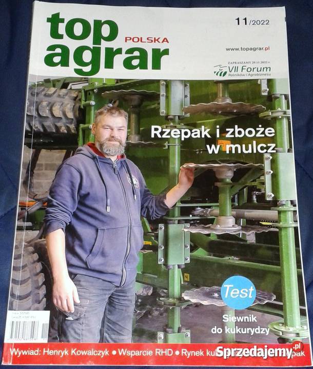 Top Agrar Polska wyd 2022 5 egzemplarzy Chełm