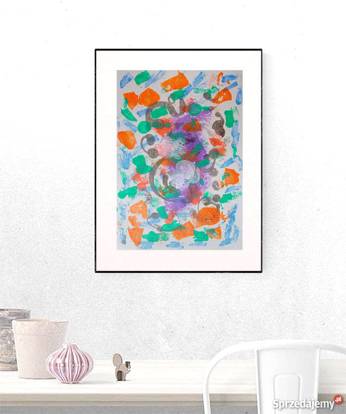 lofty design grafika nowoczesna abstrakcja obraz Kraków