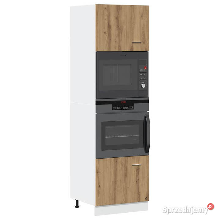 Szafka na mikrofalówkę dąb artisan 60x57x207