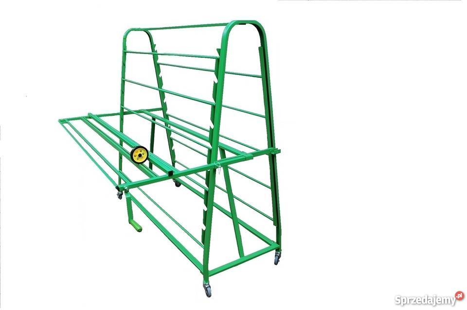 Stojak na papier folia agrowłóknina w rolkach i Produkcja