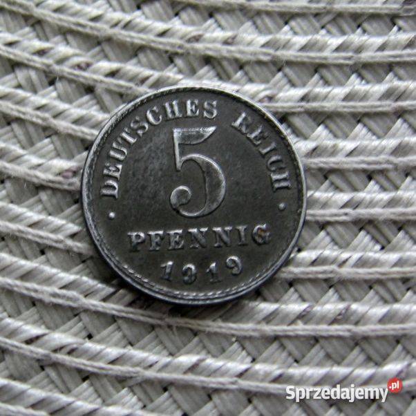 Niemcy 1 Pfennig 1919r J Fe Kalisz sprzedam