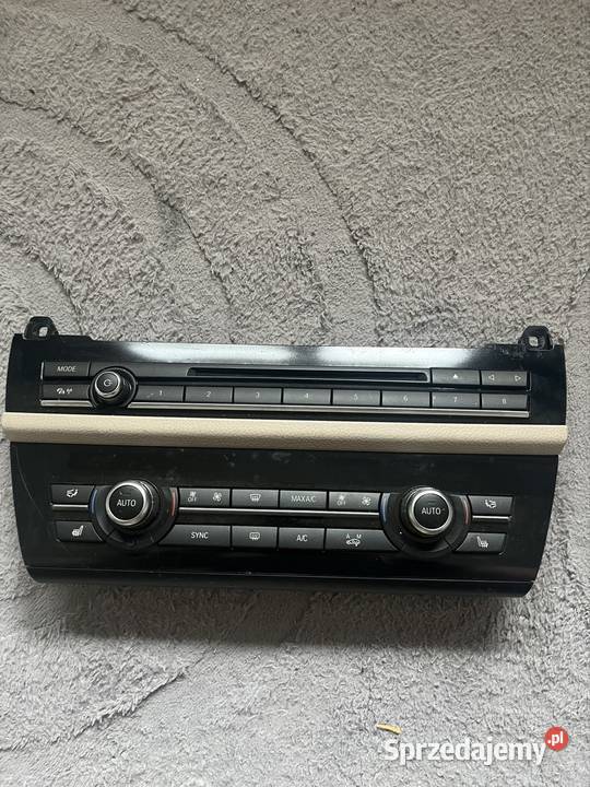 BMW F10 F11 PANEL KLIMATYZACJI RADIA Warszawa sprzedam