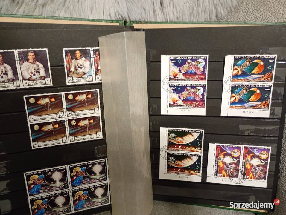 Album klaser ze starymi znaczkami pocztowymi Filatelistyka Łowicz