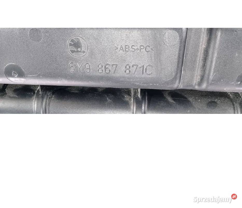 Skoda Fabia Roleta bagażnika 6Y9867871C osobowe Andrespol