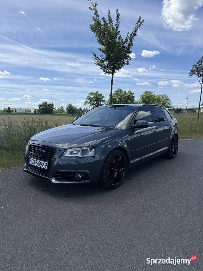 Audi A3 8P Sportback SLine Quattro najbogatsza Grodzisk Wielkopolski