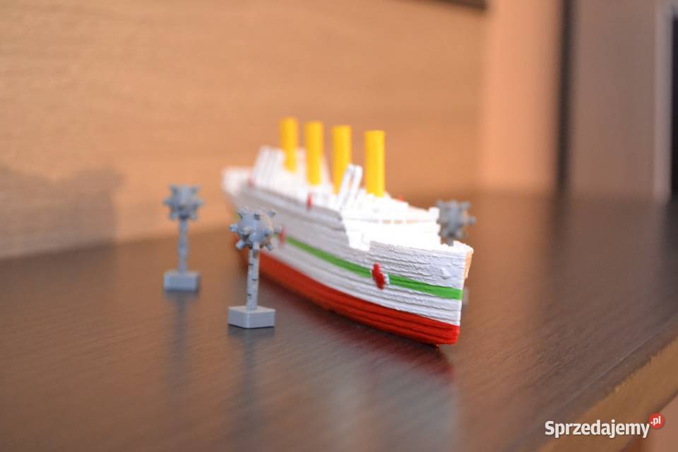 RMS Titanic HMHS Britannic Model Druk 3D Chrzanów