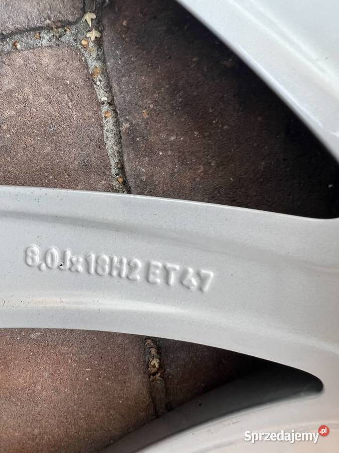 Alufelgi R18 5x112 VW Audi z oponami Dunlop SP łódzkie Łowicz sprzedam
