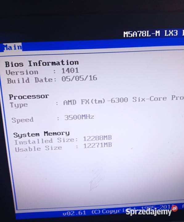 Części karta Asus GTX550TI AMD fx6300 35ghz gpu Wołomin