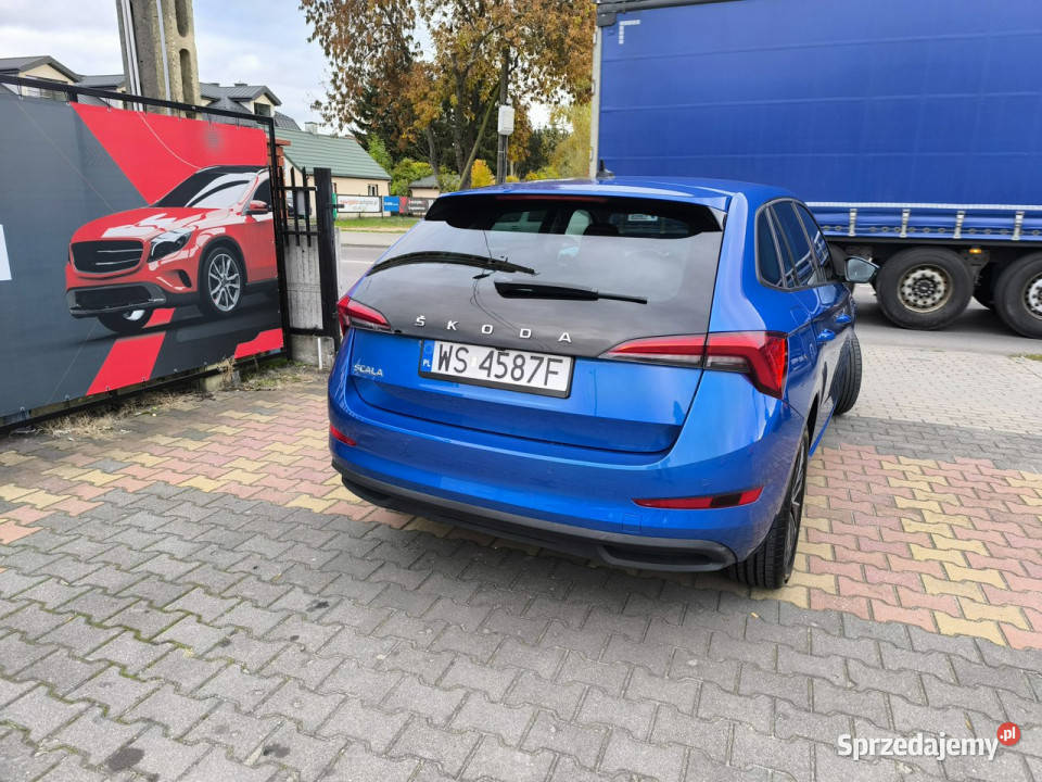 koda Scala 15 TSi 150 Klimatronic Kamera Salon autoalarm Łuków sprzedam