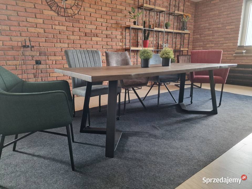 stół dębowy lity dąb 240x90 premium producent 240cm śląskie Zimnowoda