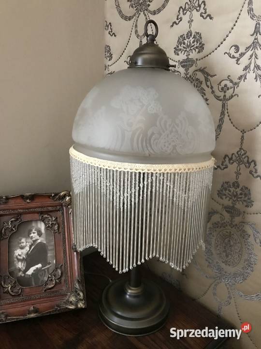 Piękna stara lampa