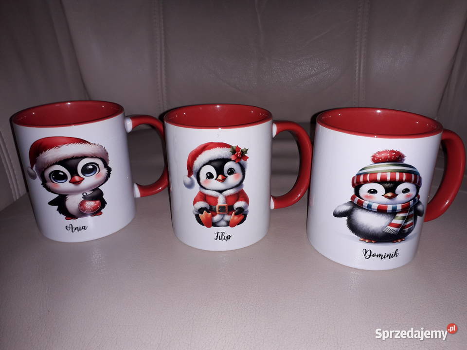 Nowe kubki świąteczne wielkopolskie Konin sprzedam