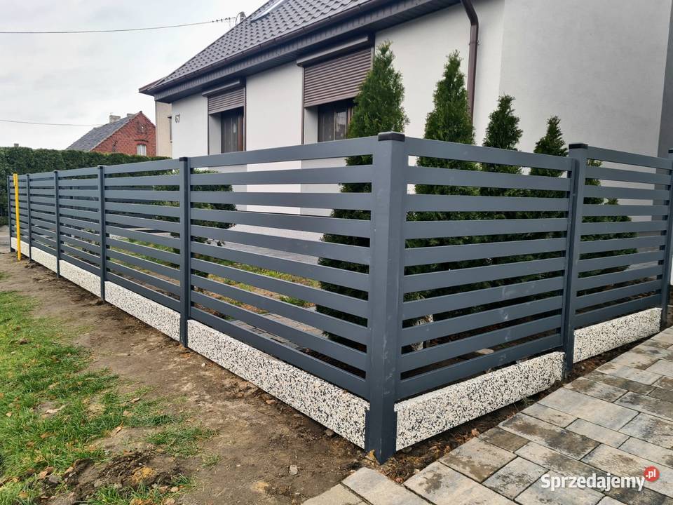 Brama przesuwna 400x120 MASTER 88 ogrodzenie Kalisz