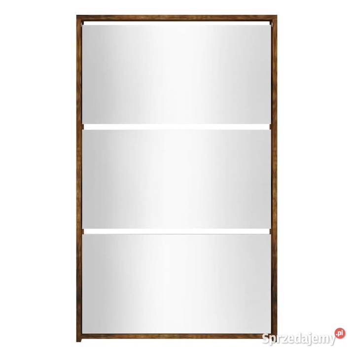 vidaXL Szafka na buty z lustrem i 3 szufladami Na buty Warszawa