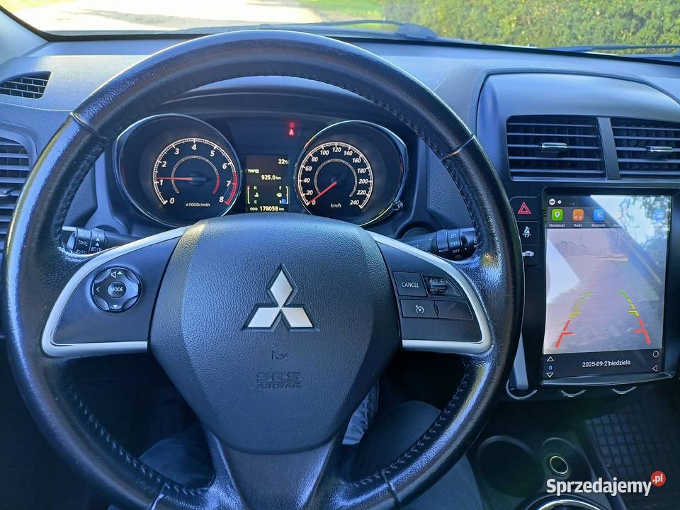 Mitsubishi ASX 2014 r polski salon tempomat Rok produkcji 2014 łódzkie Pabianice