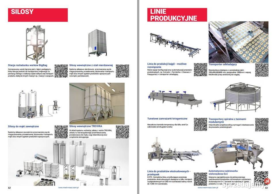 KATALOG MECHMASZ SZCZECIŃSKI PIEKARNIA CUKIERNIA Szczecin sprzedam