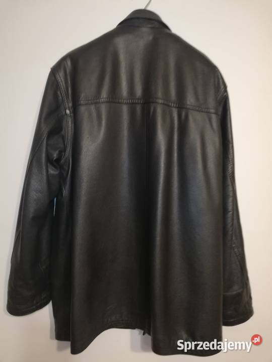 Kurtka skórzana czarna skóra naturalna Warszawa