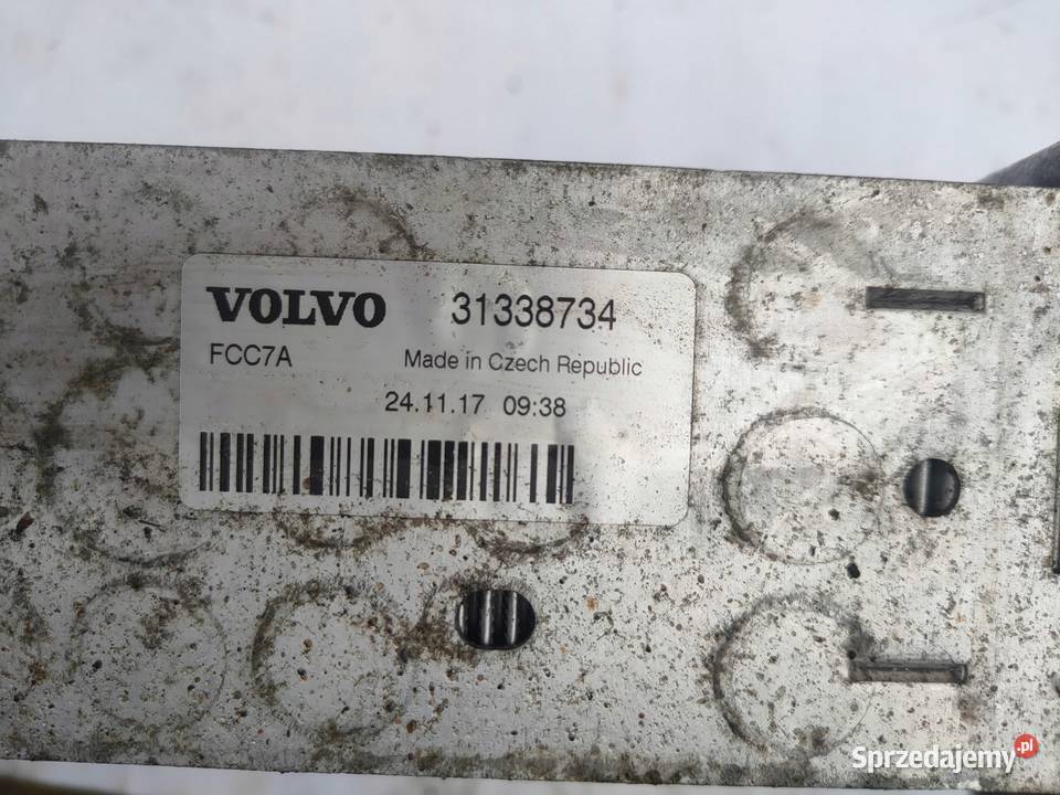 VOLVO V40 V60 S60 XC40 XC60 INTERCOOLER 31338734 Chłodnice powietrza (intercoolery) Przemęt