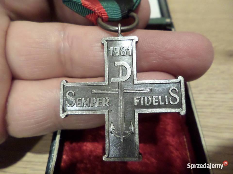 Krzyż Zasługi Semper Fidelis NUMEROWANY rzadki Poznań