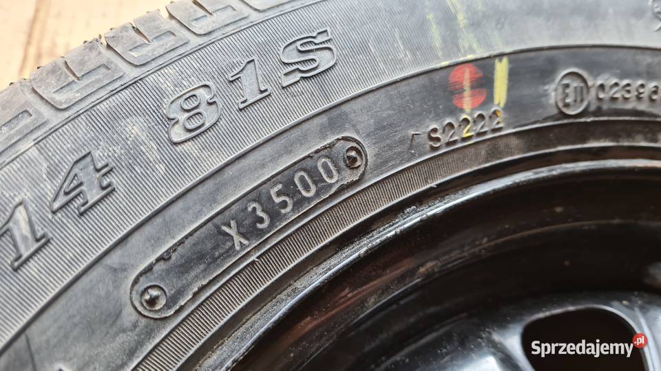 Suzuki Ignis Subaru G3X Justy Koło Zapasowe Et45 Legnica