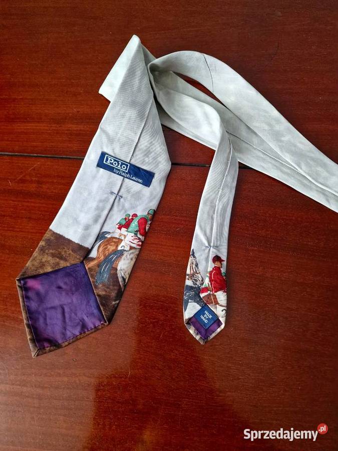 Krawat Polo Ralph Lauren POLOWANIE