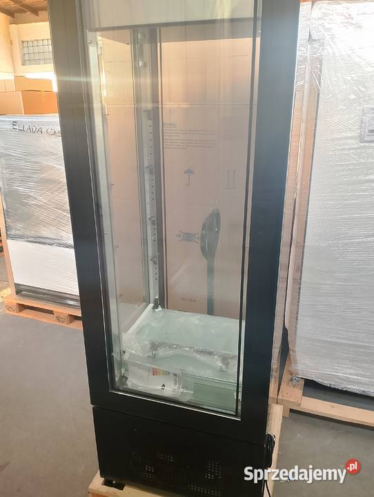 Witryna cukiernicza Słupek Tefcold NOWA CZARNA zachodniopomorskie Stargard