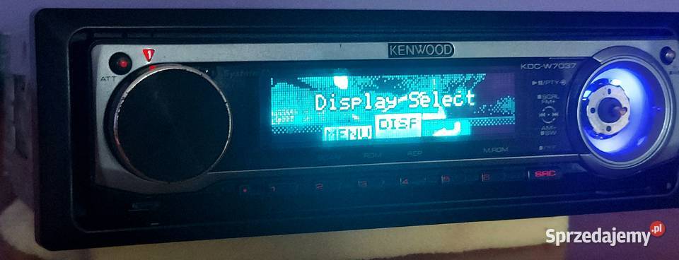 Kenwood KDCW7037 I AUX I Krystaliczny RDS wielkopolskie Kępno