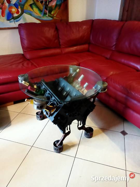 Ława stolik z bloku silnika V8 Mercedes 43 AMG zachodniopomorskie Szczecin