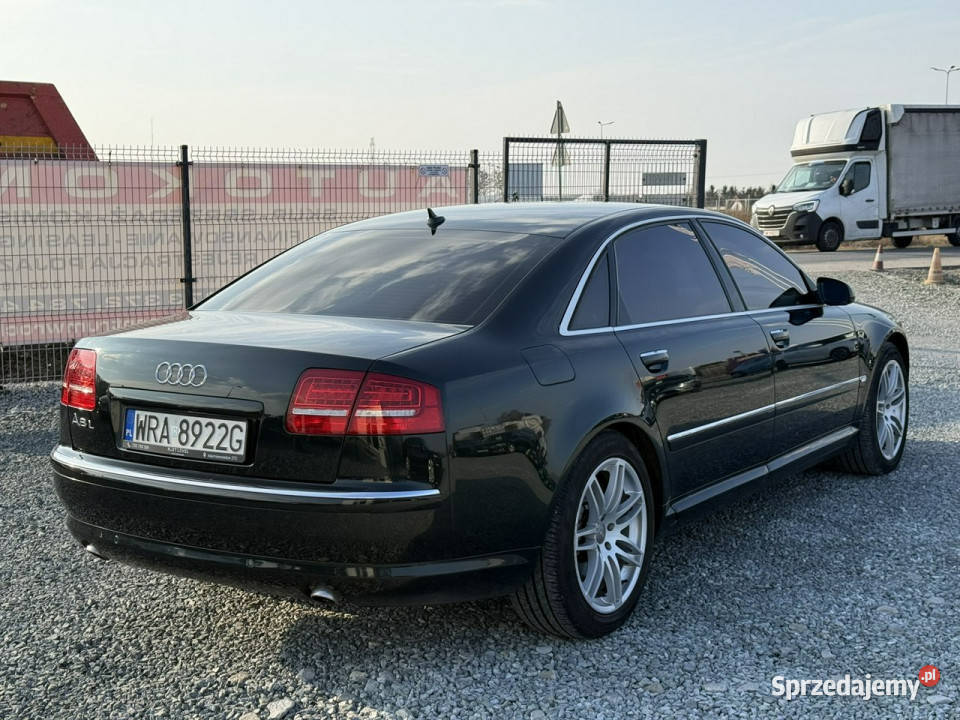 Audi A8 42 TDI 326 2005r Pneumatyka Climatronic przyciemniane szyby Wojkowice