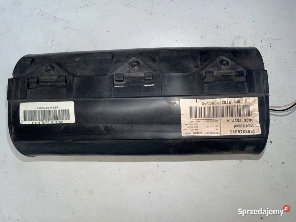 Poduszka airbag BMW 5 e39 Ostrów Wielkopolski