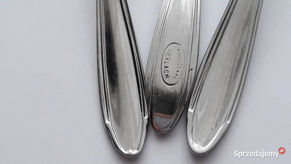 Łyżeczki do herbaty BAKELIT Gerlach sztućce PRL