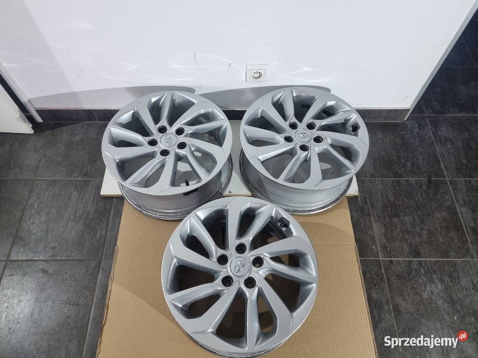 ORGINALNA FELGA R17 5X1143 ET 51 HYUNDAI TUCSON aluminiowe łódzkie Skierniewice