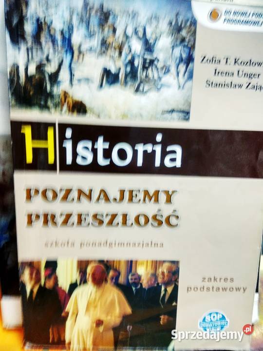 Historia sop poznać przeszłość podręcznik Antykwariat Warszawa