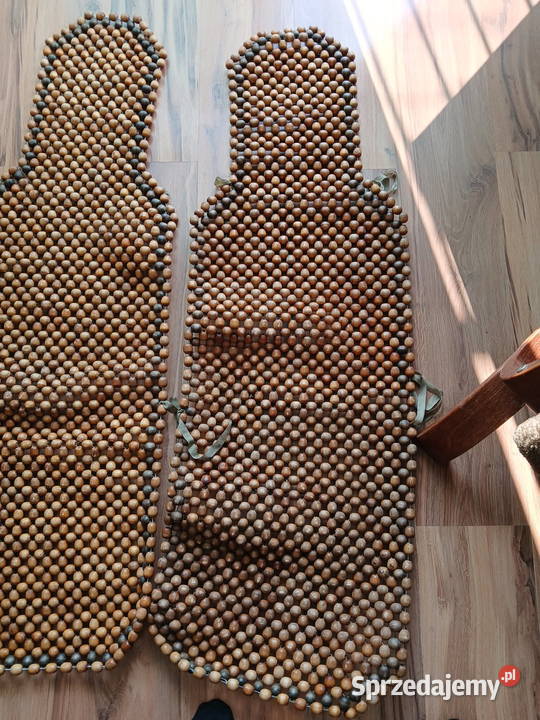 Mata koralikowa na siedzenia samochodowe Łódź sprzedam