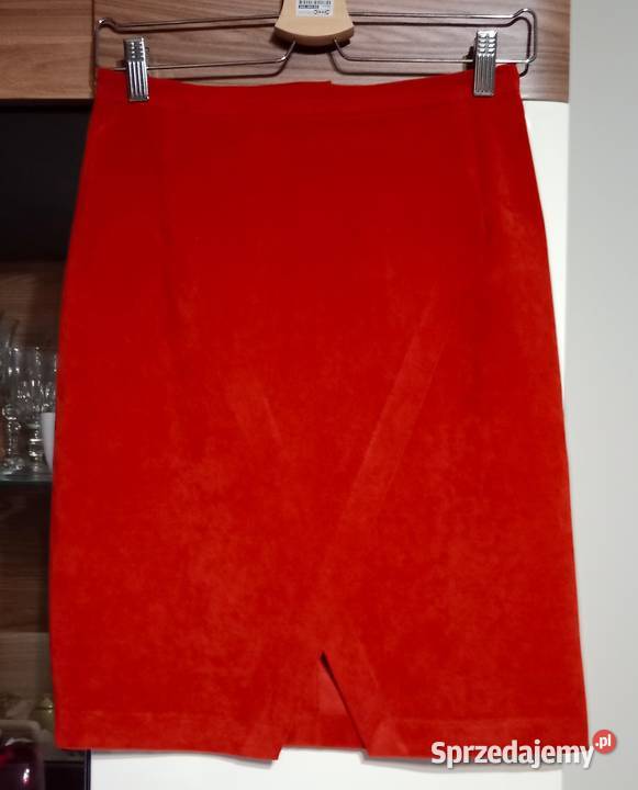 Spódnica prosta kopertowa Długość Mini Gliwice