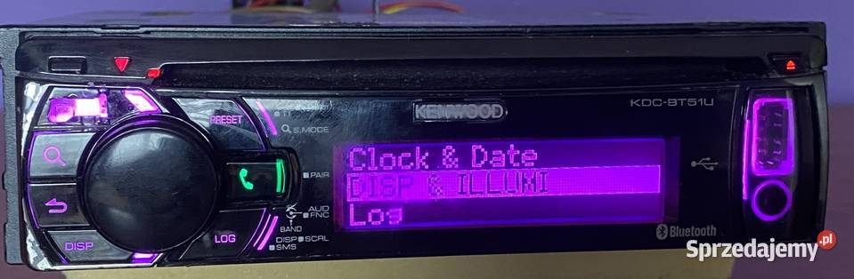 Kenwood KDCBT51U I HiEnd I Bluetooth I 24 BIT I CD Kępno