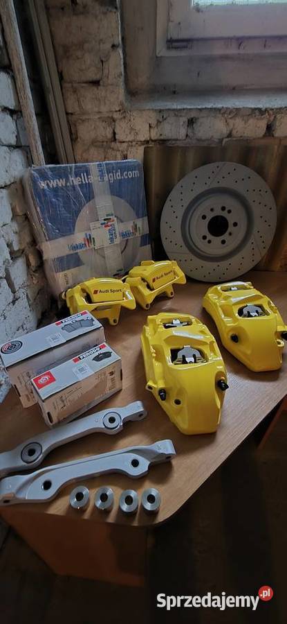 Big brake kit audi a6 c7 390356mm zaciski tarcze Rok produkcji 2010 Ruda Śląska