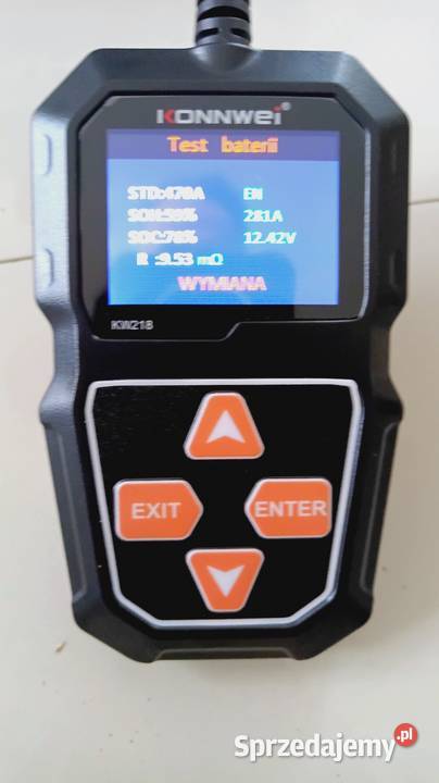 Elektroniczny tester akumulatorów kw218 Lublin