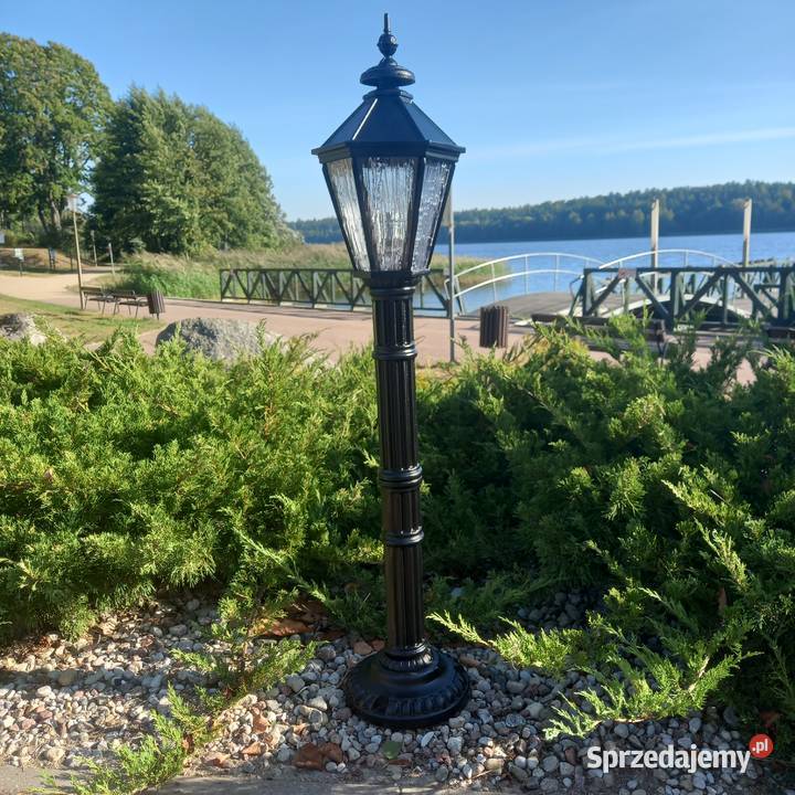 lampa ogrodowa zjawiskowa parkowa żeliwna h116 Gołdap sprzedam