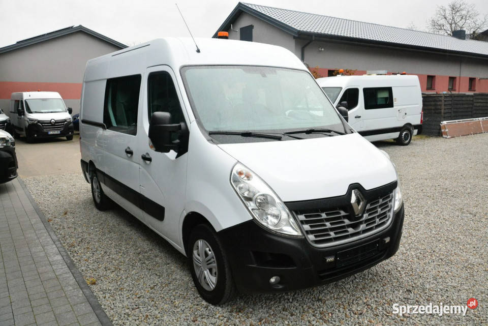 Renault Master średniak 7 osobowy L2H2 bluetooth Warszawa