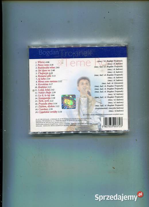 Bogdan Trojanek Terne Roma Płyta CD Szczecin