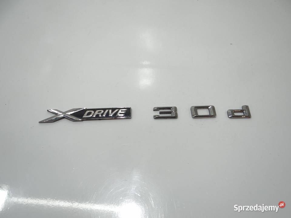 EMBLEMAT NAPIS PRAWY BMW X3 F25 XDRIVE 30D