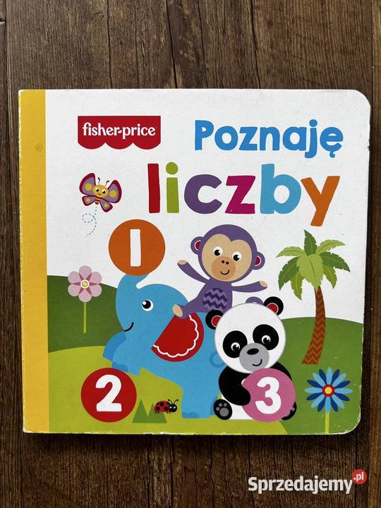 Twarda książeczka z liczbami Fisher książeczka