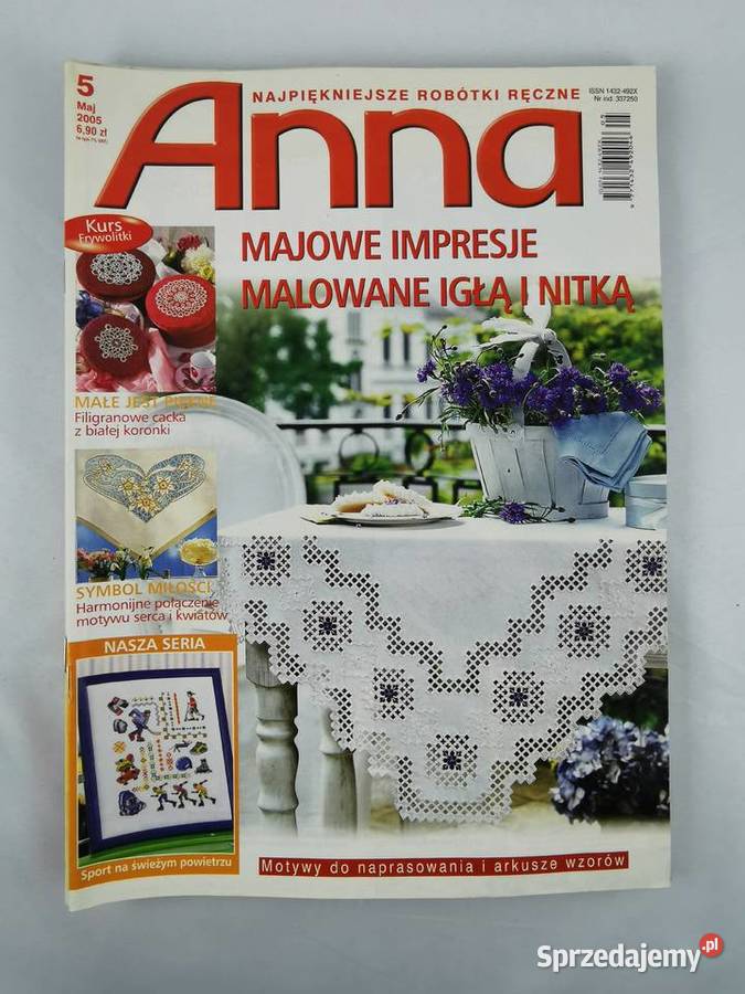 Czasopisma Anna Pozostałe Wiśniowa sprzedam