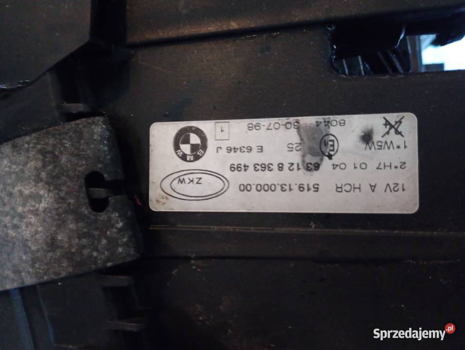 Okazja 4 lampy BMW E36 z homologacja całość 300 dolnośląskie Wrocław