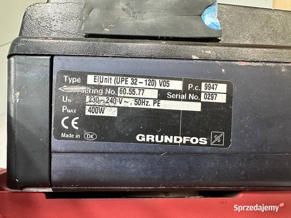 Pompa Obiegowa Grundfos UPE 32120 A dolnośląskie Leśna
