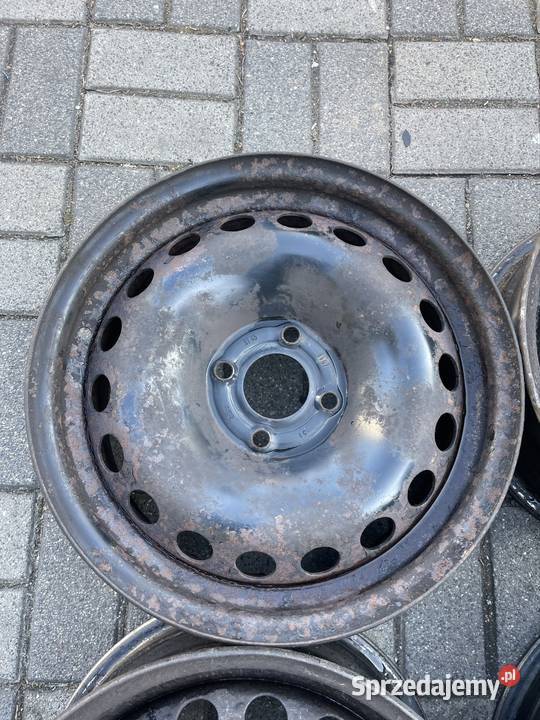 Oryginalne felgi stalowe Renault 15 4x100 na Renault OE Mikołów